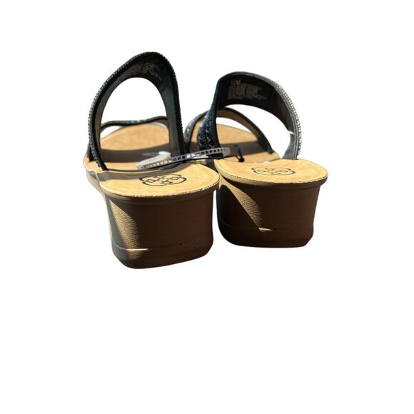 Daisy Fuentes wedge sandals size 10 - Picture 3 of 4